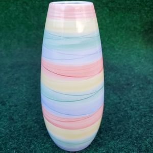 Vtg Sonnet The Glory Of Pastels Bud Vase By Andre Richard Japan 6in